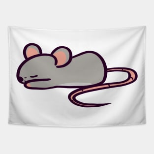 Cute Sleepy Rat Tapestry