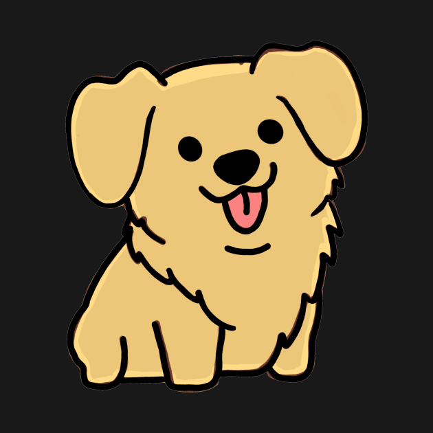 Cute Golden Retriever by MillerDesigns