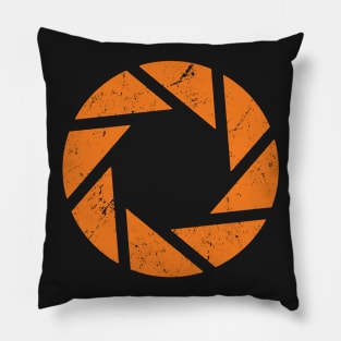 Portal Game Vintage Pillow