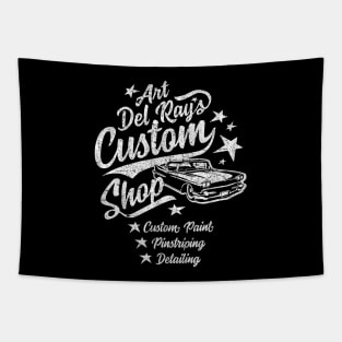 Custom Car Culture Tapestry