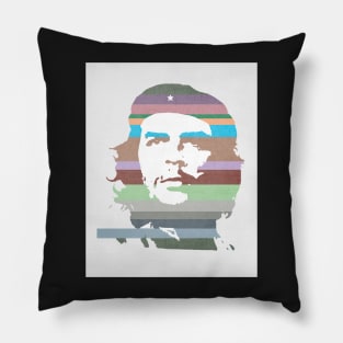 Che Guevara technicolor Pillow