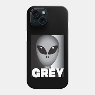 Grey Alien Phone Case