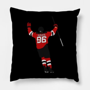 jack hughes Pillow