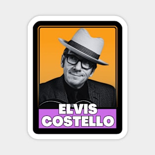 Elvis costello (retro) Magnet