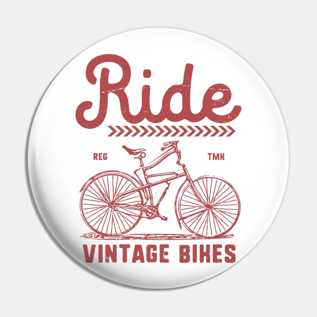 Ride Vintage Bikes Pin by JakeRhodes