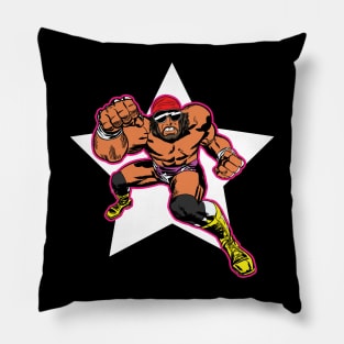 Macho Man Kirby Style Pillow