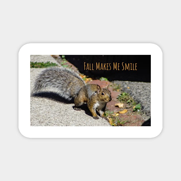 Fall Smiles Magnet by srosu