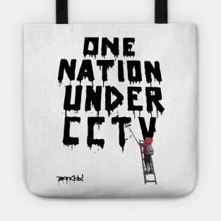 BANKSY One Nation Under CCTV Tote