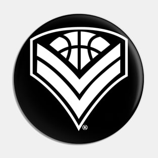 Basketball Stripes Pin