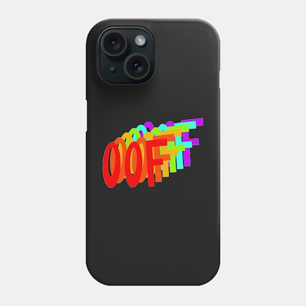 Rainbow Oof Phone Case by nats-designs