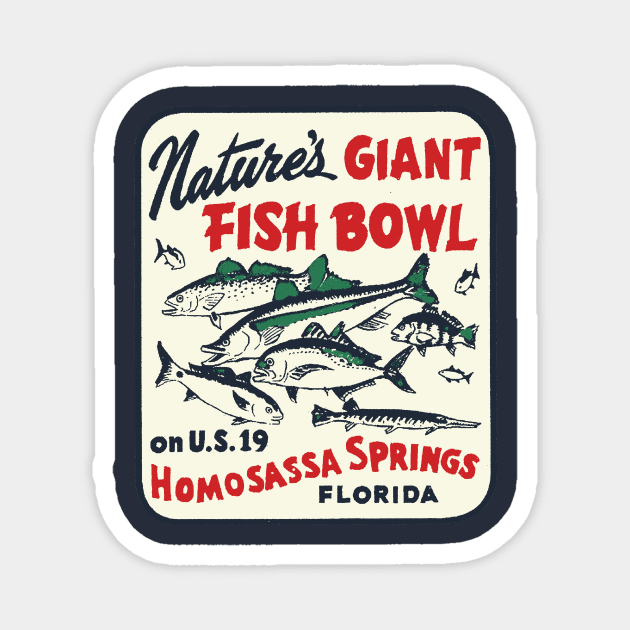 Homosassa Springs Florida Magnet by zsonn