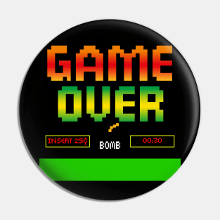 Game Over! Pin