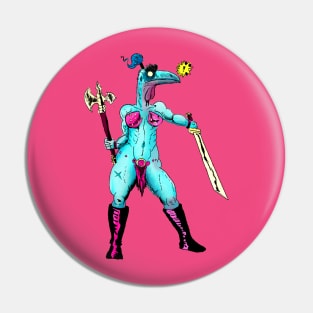 BIRDBARIAN! Pin