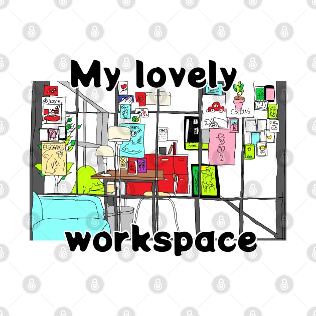 My lovely workspace by zzzozzo