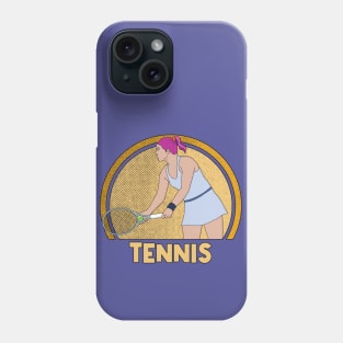 Woman Tennis Phone Case