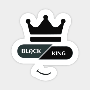 Black king. Magnet