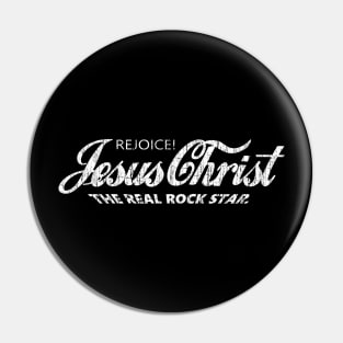 Jesus Christ The Real Rock Star 1974 Pin