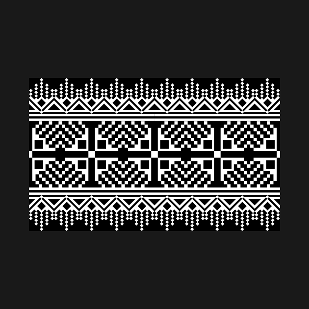 beautiful black and white by noke pattern