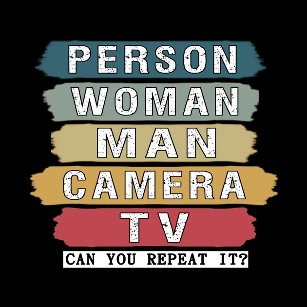 person woman man camera tv by BuzzTeeStore