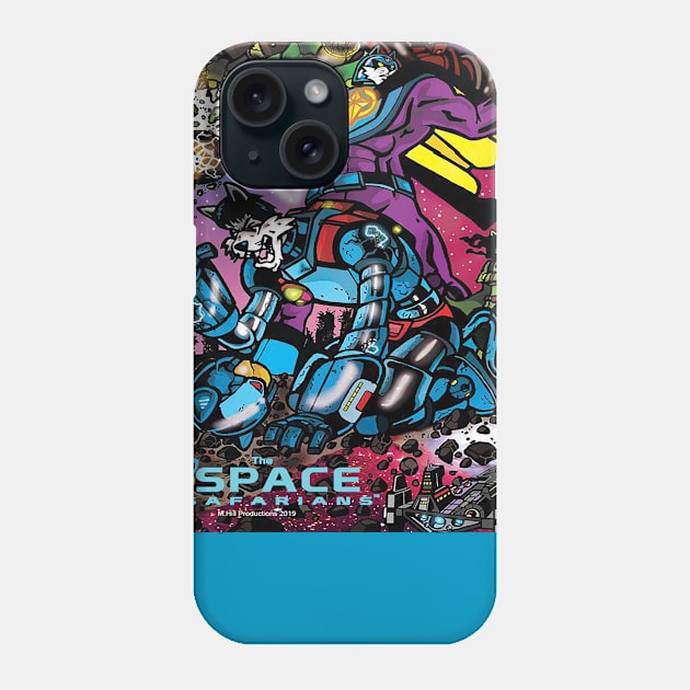 The Return of Cosmic Cat Phone Case by DocNebula