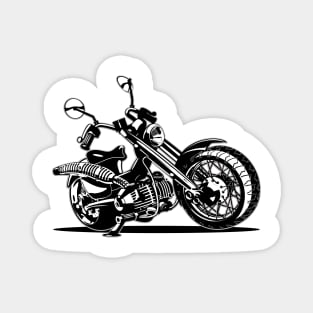 Cartoon Motorcycle Magnet