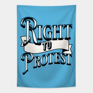 RIGHT TO PROTEST Tapestry