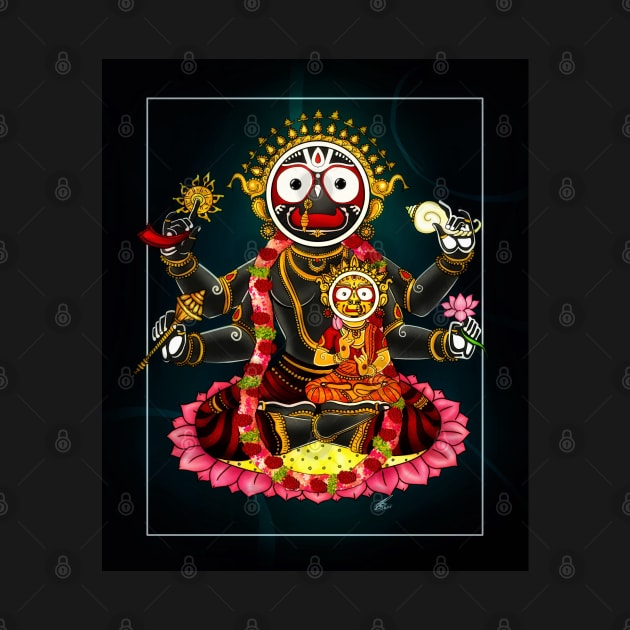 Jagannath and Maa Subhadra by Roy's Disturbia