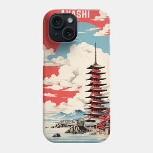 Akashi Japan Vintage Poster Tourism Phone Case