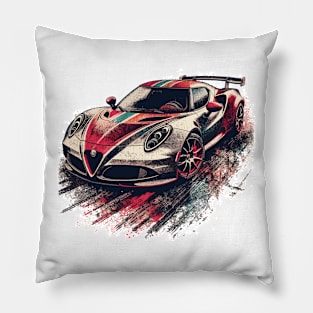 Alfa Romeo 4C Pillow