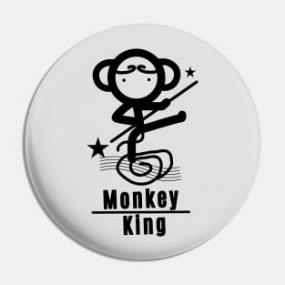 Stickman Monkey King Sun Wukong Pin