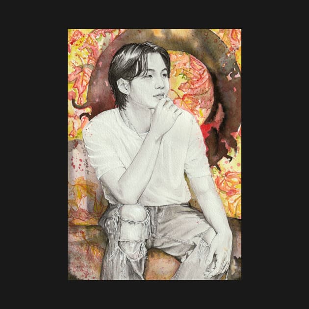 Autumn Leaves - Yoongi by emopod