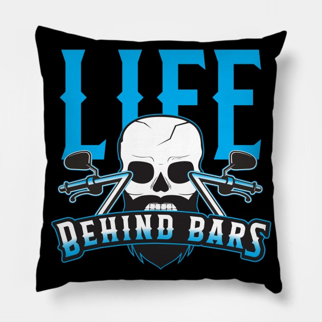 Life Behind Bars Pillow by Dimmo