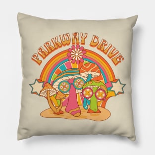 parkway mushroom band Pillow