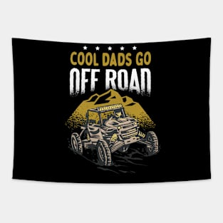 Cool Side-By-Side For Dad SxS Offroad UTV 4 Wheeler Tapestry