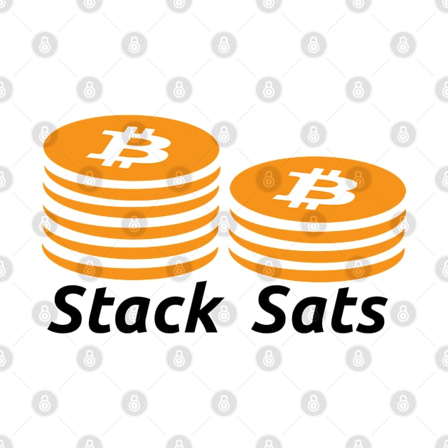 Stack Sats Bitcoin Investor Crypto Sticker by zap