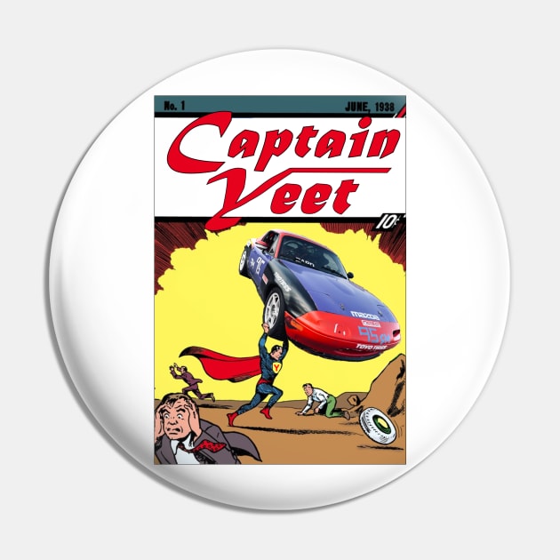 CAPTAIN YEET Pin by SunkenMineRailroad