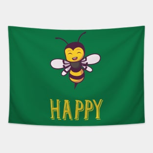 bee happy Tapestry