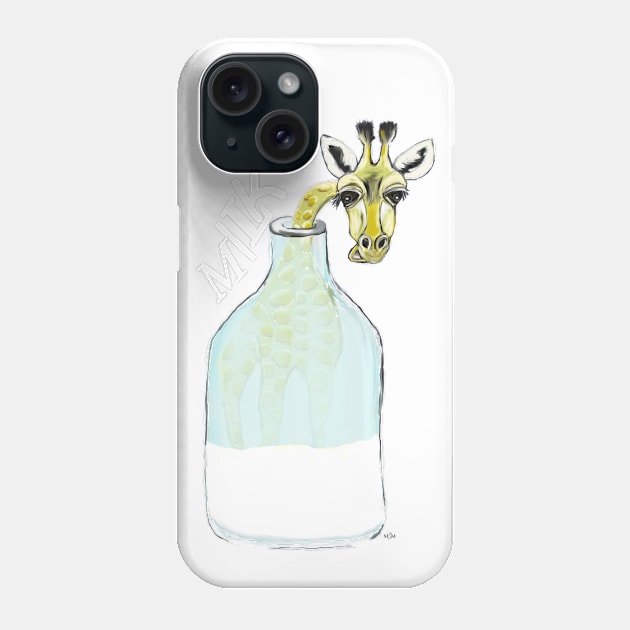 Giraf Milk Phone Case by msmart