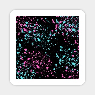 Paint splatter Magnet