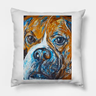 boxer dog Pillow