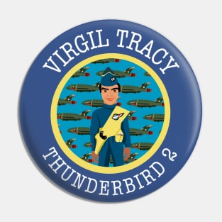 Virgil Tracy Thunderbirds 2 Original TV Series Pin