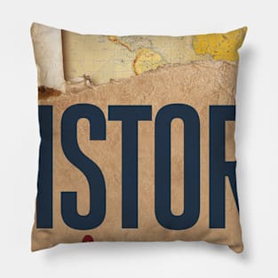 History Unplugged Pillow