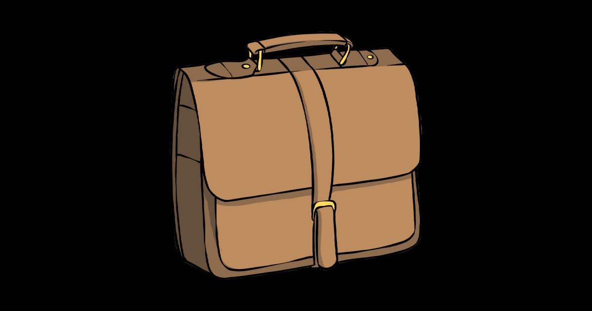 Briefcase Work Business Office Meeting - Briefcase - Sticker | TeePublic