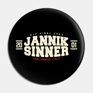 jannik sinner Pin