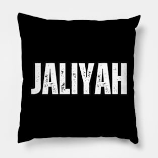 Jaliyah Name Gift Birthday Holiday Anniversary Pillow