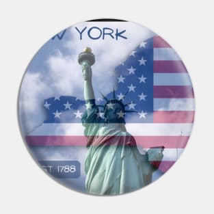 New York State Pin