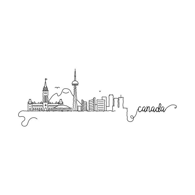 Canada City Signature by kursatunsal