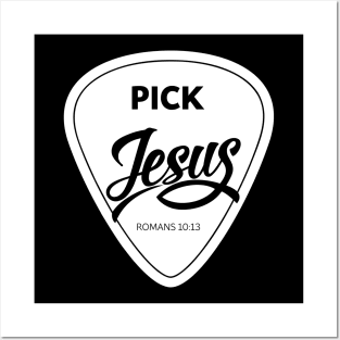 Médiator guitare - Pick Jesus