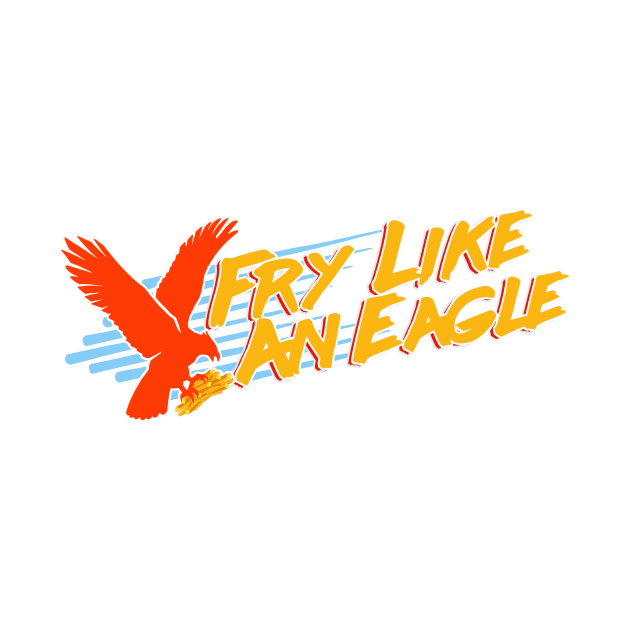 Fry Like An Eagle Logo by Logan Arcade