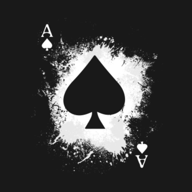 Disover Ace Of Spades - Poker Cards Player Texas Holdem - Ace Of Spades - T-Shirt